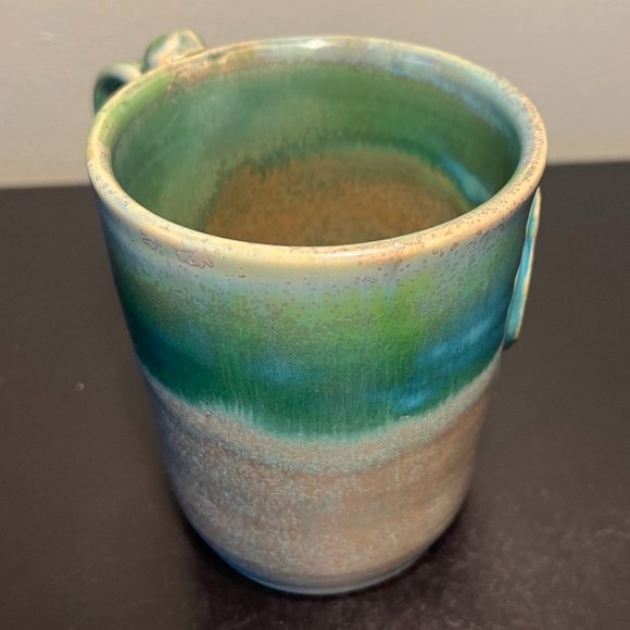 Handcrafted Wisconsin Pottery Mug  w/ Embossed State Map  by BEEB'S CREATIVE - Picture 6 of 12